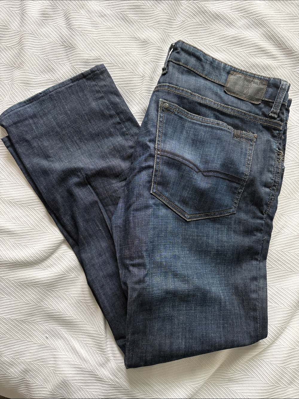 Buffalo David Bitton Dark Blue Men's Jeans